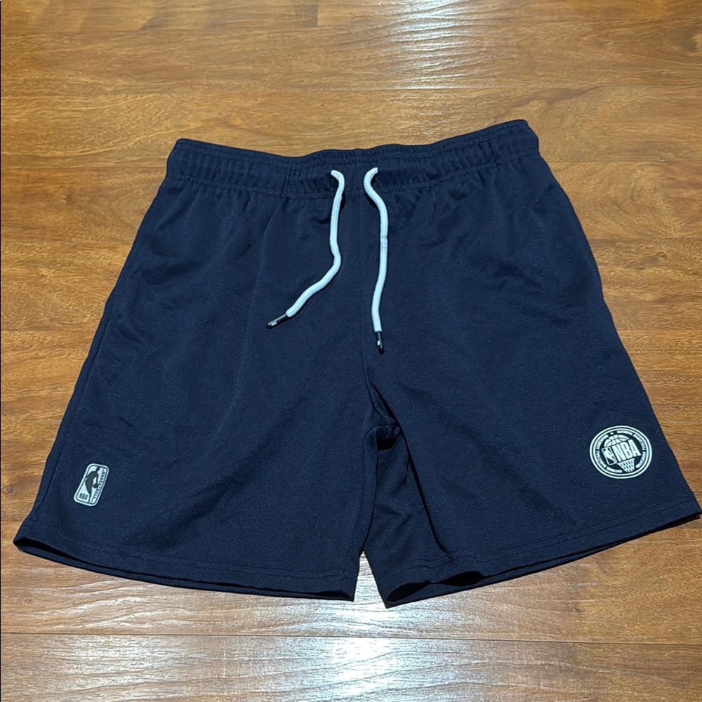 NBA Navy Kids Athletic Basketball Shorts